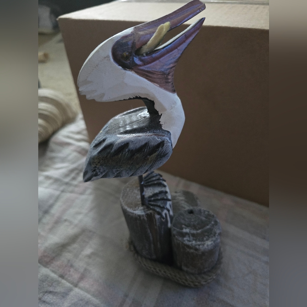 Nautical Pelican Beach Or Ocean Decor - Picture 3 of 4